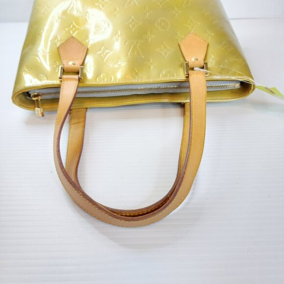 Louis Vuitton LV Handbag Houston Green Vernis - FCM120 - Picture 3 of 13